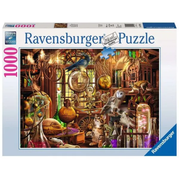 Puzzle 1000 elementów Gabinet czarodzieja