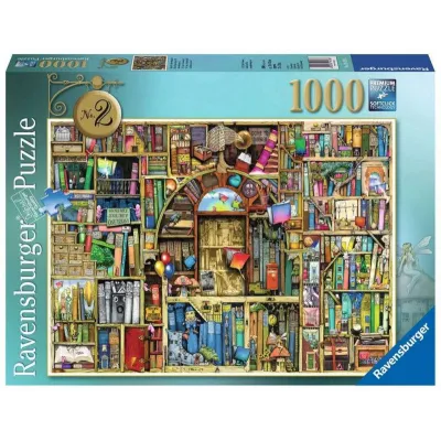 Puzzle 1000 elementów Magiczny regał z książkami 2