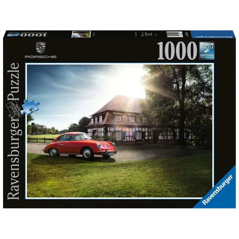 Puzzle 1000 elementów Klasyczne Porsche 356