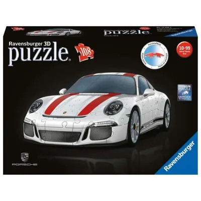 Puzzle 3D 108 elementów Porsche 911R