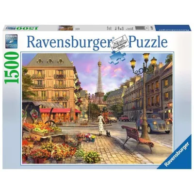 Puzzle 1500 elementów Dawny Paryż