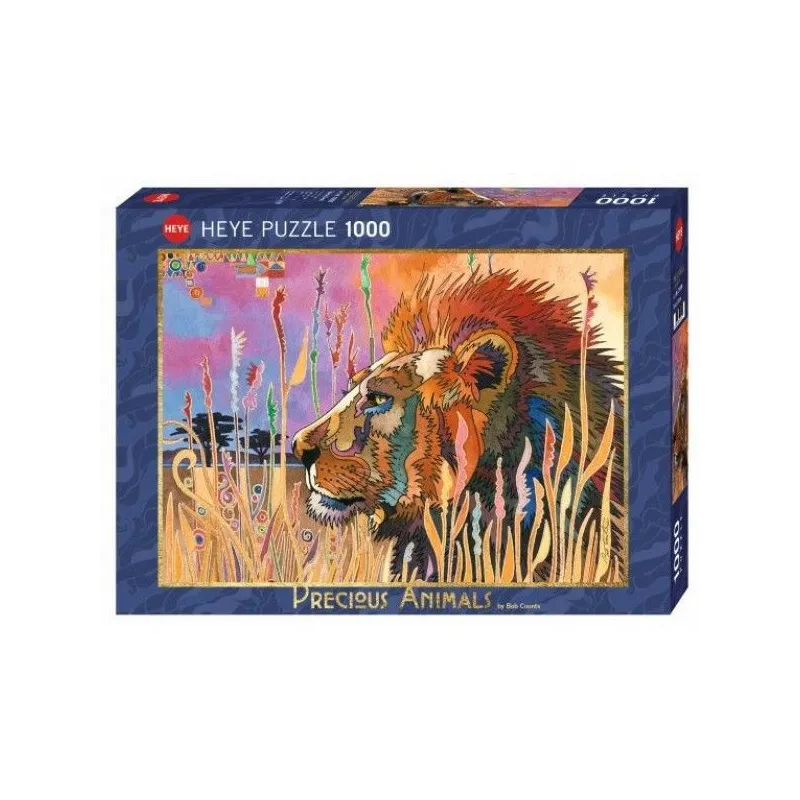 Puzzle 1000 elementów Król zwierząt