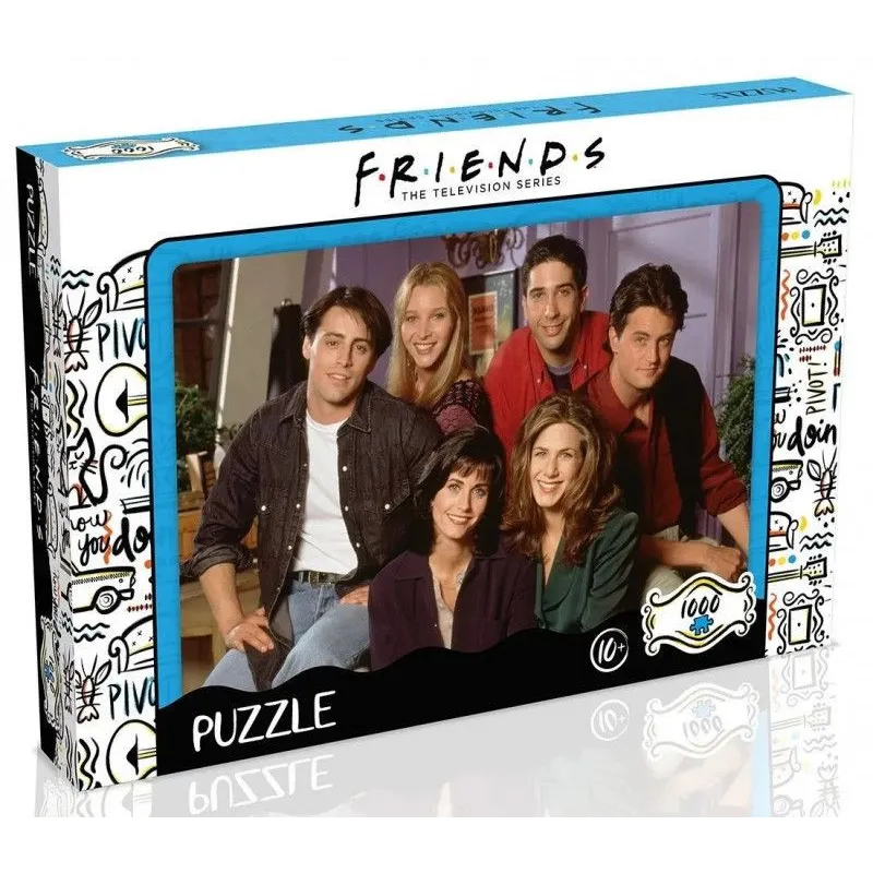 Puzzle 1000 elementów Przyjaciele Apartament