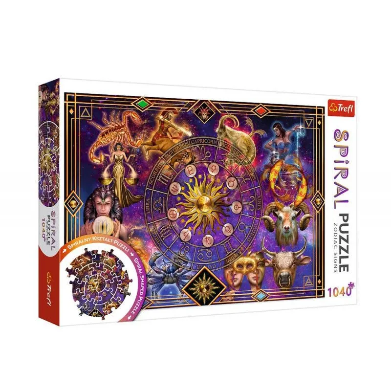 Puzzle Spiral Znaki zodiaku