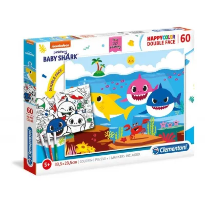 Puzzle 60 elementów Baby Shark
