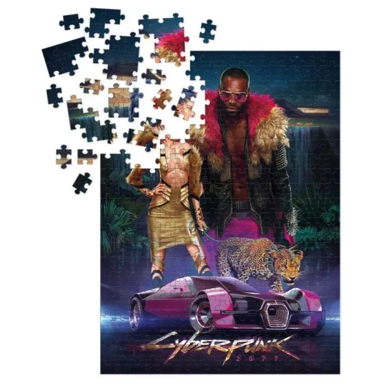 Dark Horse Puzzle Cyberpunk 2077 Puzzle Neokitsch