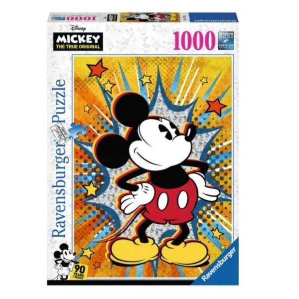 Puzzle 1000 elementów Myszka Miki Retro