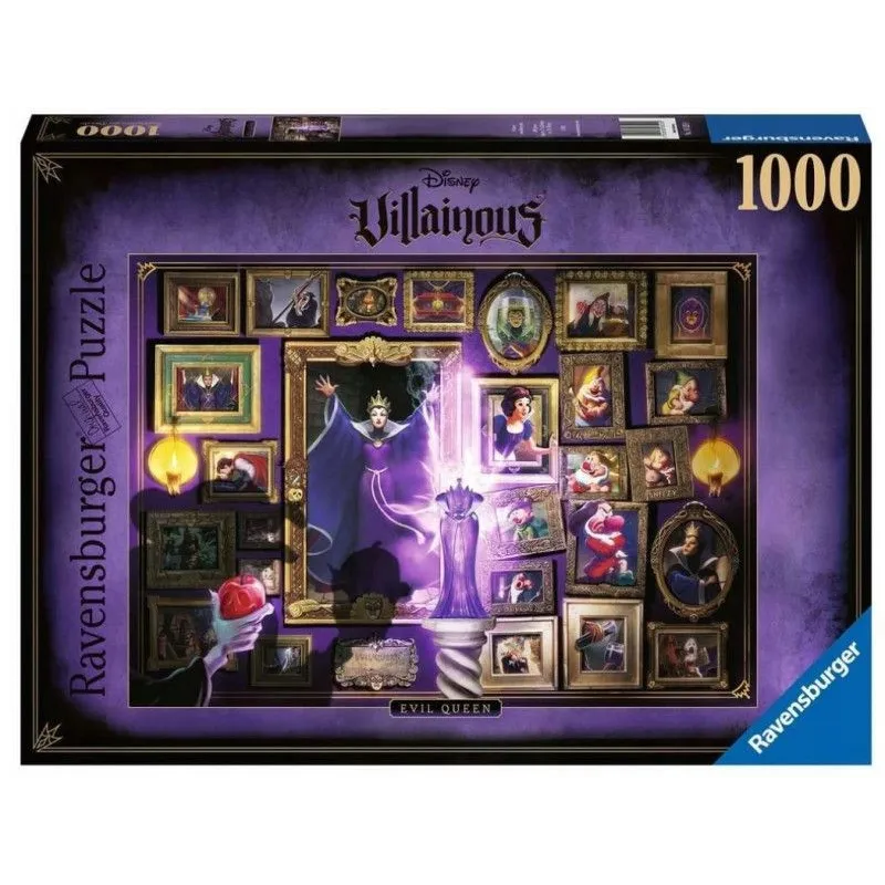 Puzzle 1000 elementów Villainous, Zła królowa