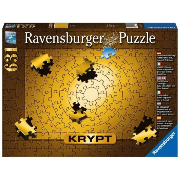 Puzzle 631 elementów Krypta Złota