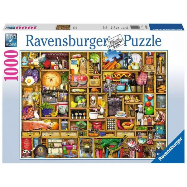 Puzzle 1000 elementów Regał w kuchni