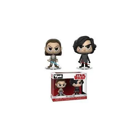 Figurki Funko POP Rey + Kylo Ren 10cm Star Wars