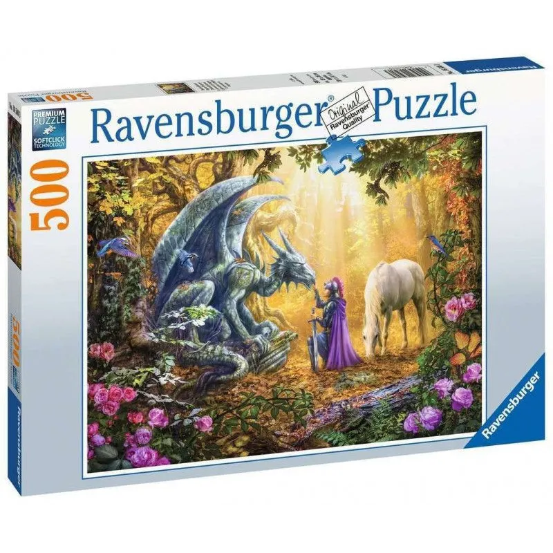 Puzzle 500 elementów Smoki