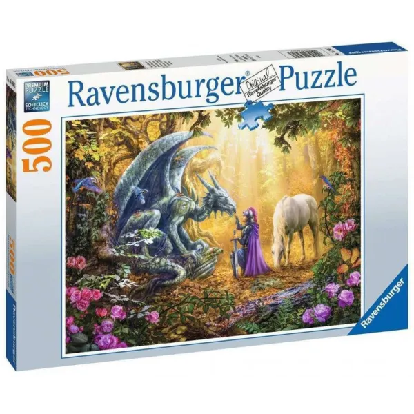 Puzzle 500 elementów Smoki