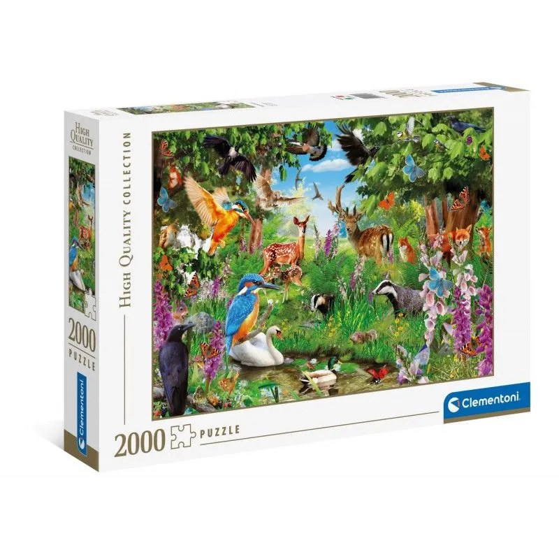 Puzzle 2000 elementów Fantastyczny Las