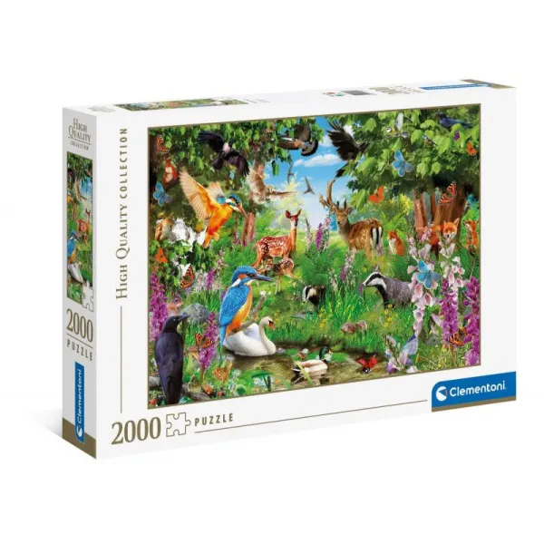Puzzle 2000 elementów Fantastyczny Las