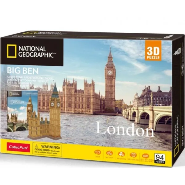 Puzzle 3D National Geographic Big Ben