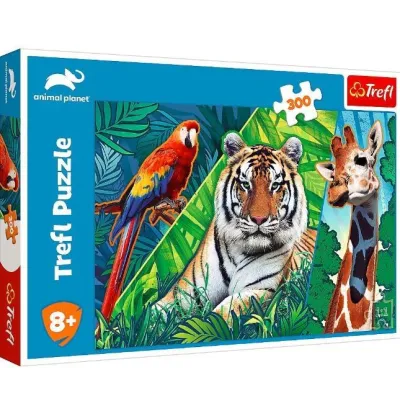 Puzzle 300 elementów Niesamowite zwierzęta Animal Planet