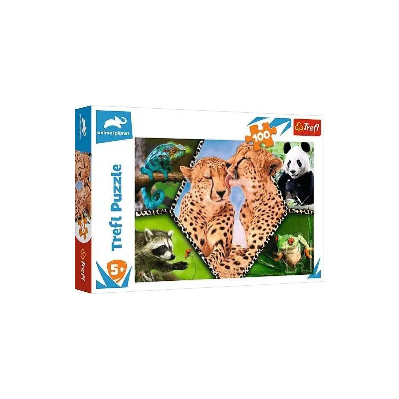Puzzle 100 elementów - Piękno natury Animal Planet