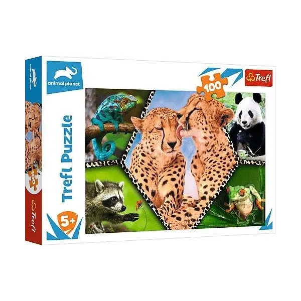 Puzzle 100 elementów - Piękno natury Animal Planet
