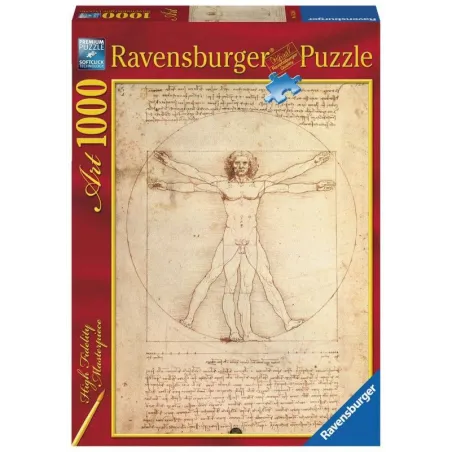 Puzzle 1000 elementów Art Collection Człowiek witruwiański