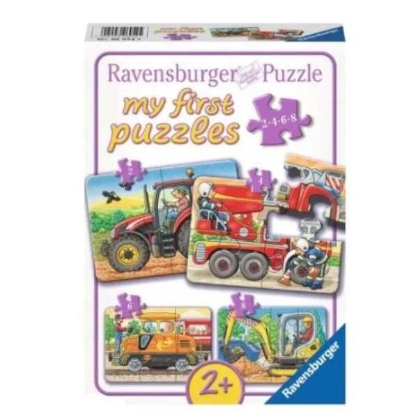 Puzzle 2-4-6-8 elementów W pracy