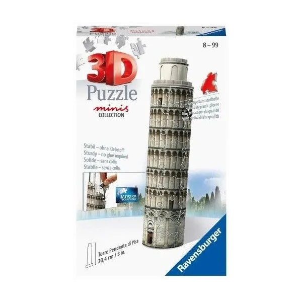 Puzzle 3D Mini budowle. Krzywa Wieża w Pizie