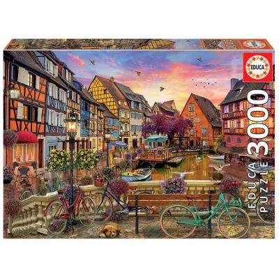 Puzzle 3000 elementów Colmar Francja
