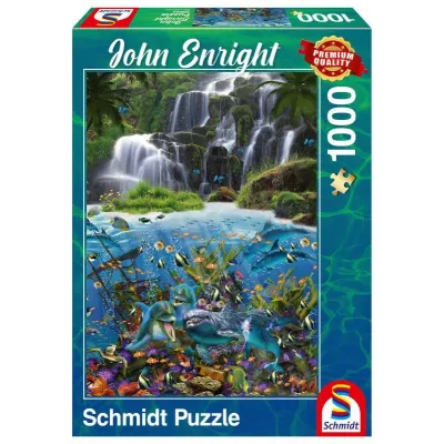 Puzzle 1000 elemantów John Enright Wodospad