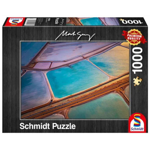 Puzzle 1000 elementów Mark Gray Pastelowa mozaika