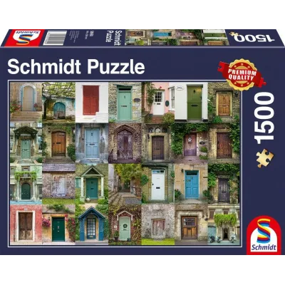 Puzzle Premium Quality 1500 elementów Drzwi