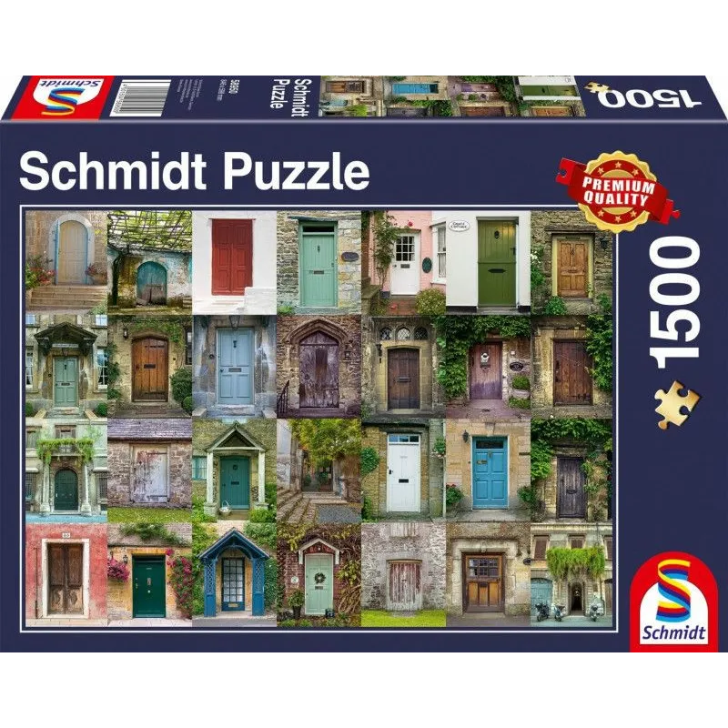 Puzzle Premium Quality 1500 elementów Drzwi