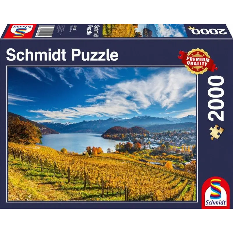 Puzzle 2000 elementów Winnice
