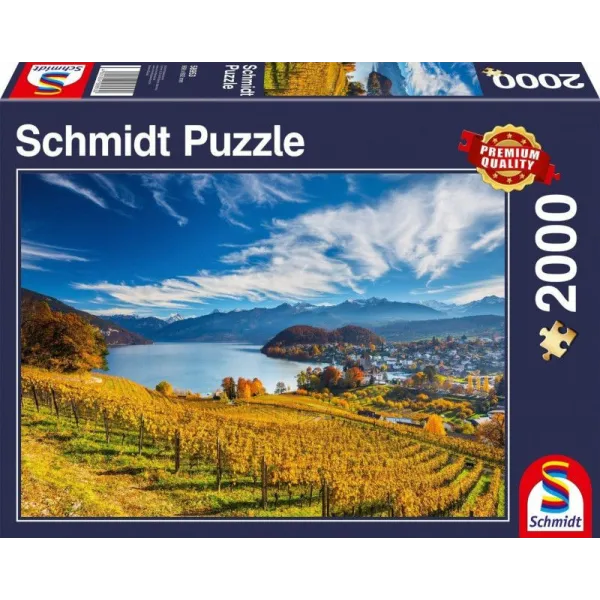 Puzzle 2000 elementów Winnice