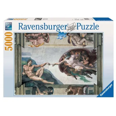 Puzzle 5000 elementów Michał Anioł Stworzenie Adama