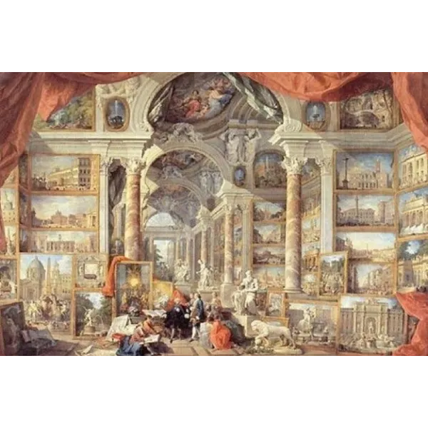 Puzzle 5000 elementów Giovani Paolo Panini Widoki modernisty
