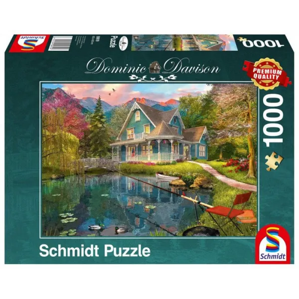 Puzzle Premium Quality 1000 elementów DOMINIC DAVISON Dom spokojnej starości