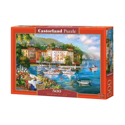 Puzzle 500 elementów Harbour of Love