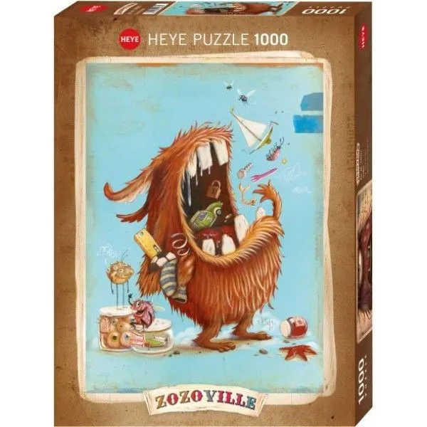 Puzzle 1000 elementów Zozoville - Nienasycony