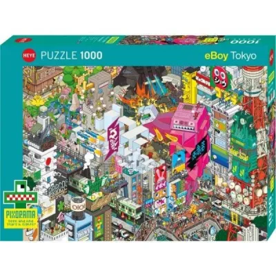Puzzle 1000 elementów Pixorama - Tokio