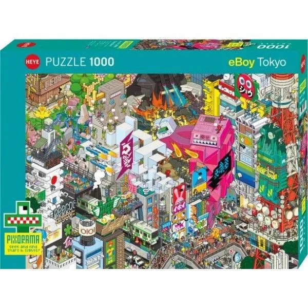 Puzzle 1000 elementów Pixorama - Tokio