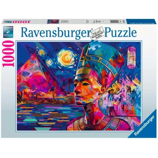 Puzzle 2D 1000 elementów Nefertiti
