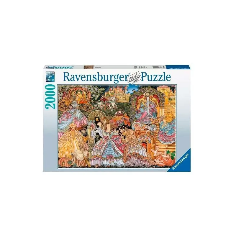 Puzzle 2D 2000 elementów Kopciuszek