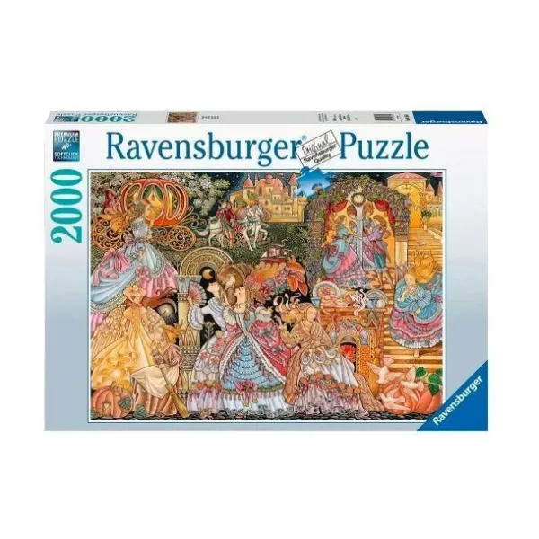 Puzzle 2D 2000 elementów Kopciuszek