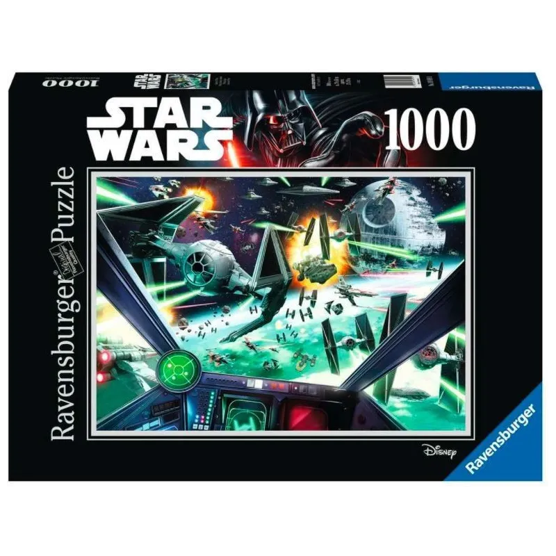 Puzzle 2D 1000 elementów Star Wars X-Wing Cockpit