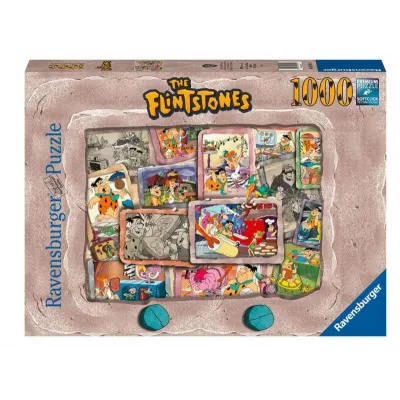 Puzzle 2D 1000 elementów Flintstonowie