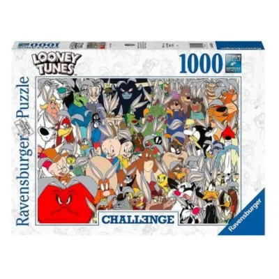 Puzzle 2D 1000 elementów Looney Tunes Challenge