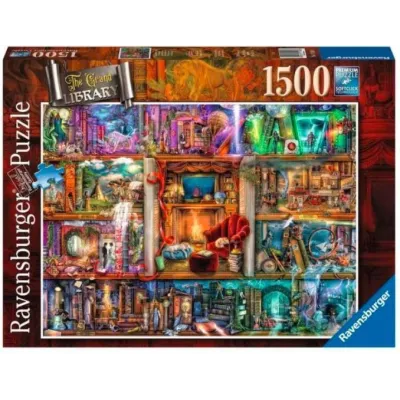 Puzzle 2D 1500 elementów Bogata biblioteka