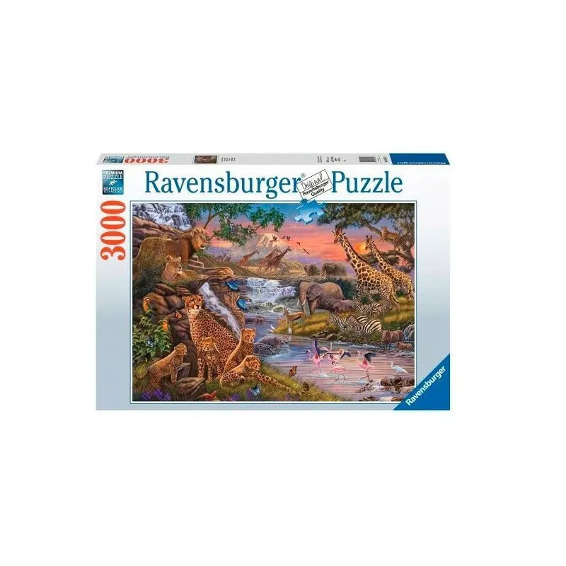 Puzzle 3000 elementów Królestwo zwierząt