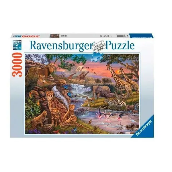 Puzzle 3000 elementów Królestwo zwierząt
