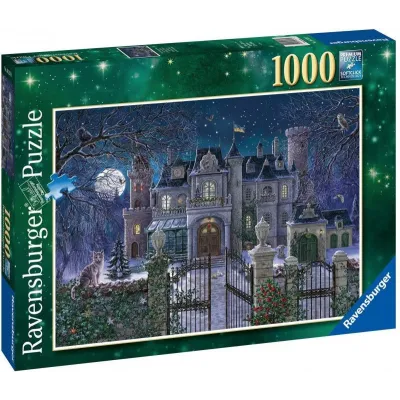 Puzzle 2D 1000 elementów Świąteczna posiadłość